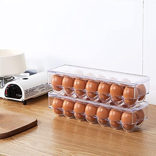 SLNFXC može slagati frižider kutija za sveže čuvanje jaja sa poklopcem, kuhinjska kutija za odlaganje, stalak za jaja, poslužavnik