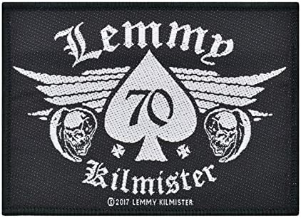 Motorhead Lemmy Kilmister 70 Spade Patch Heavy Metal Band Woven Woven na Applique