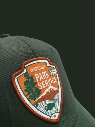Nacionalni park usluga Tata šešir Muška žena sa NPS tkani Patch