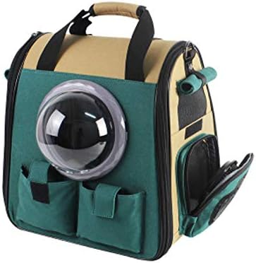 ZZK pet Space ruksak prozračna torba za mačke za izlazak Prijenosna torba za kućne ljubimce ruksak za pse za poneti, C