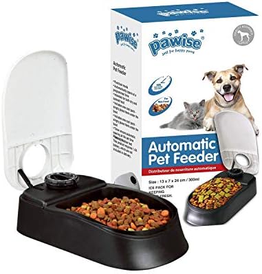 PAWISE automatska hranilica za kućne ljubimce, Automatski dozator suhe hrane za pse sa tajmerom za mačke i pse