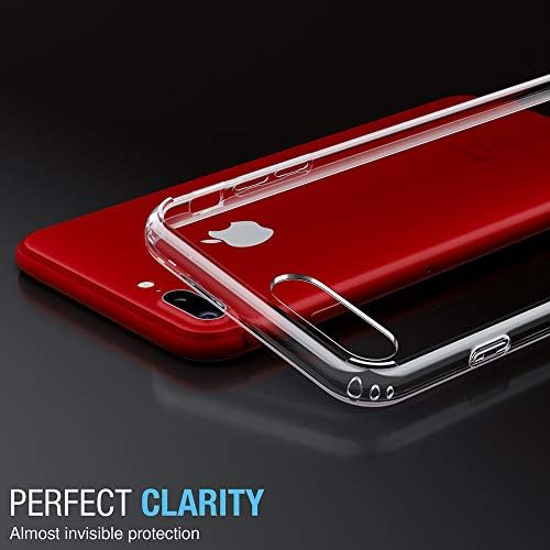 FlexGear [full zaštitna futrola za iPhone 7 Plus / iPhone 8 Plus i zaštitnik stakla - Crystal Clear