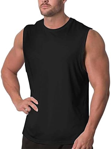 Muške Majice S Mišićima Bez Rukava Vježbajte Atletske Majice S Tenkovima Brzo Suhe Muške Džepne Majice
