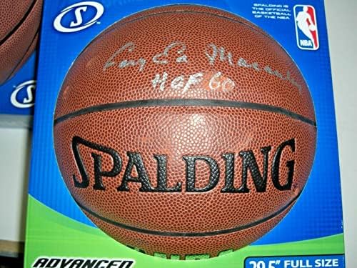Ed Macauley Boston Celtics, Hawks, HOF JSA / COA potpisana košarka - autogramirane košarkama