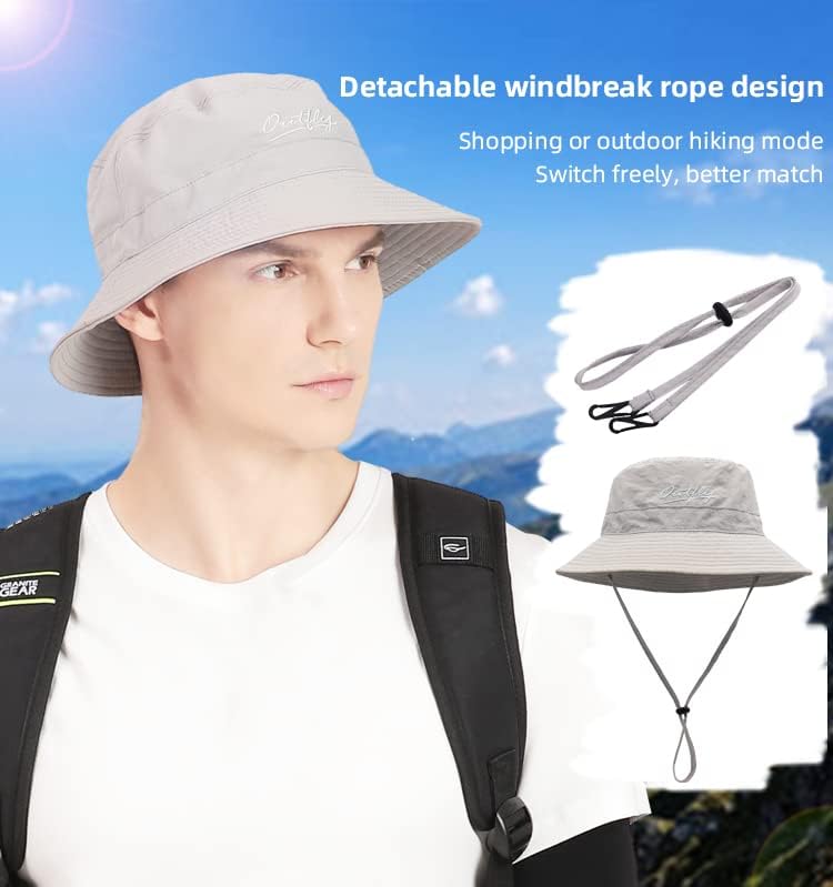 Ljeto brzo suhog kapa za muškarce i žene UPF50 + vanjski šešir za sunčanje UV zaštita šešira na plaži