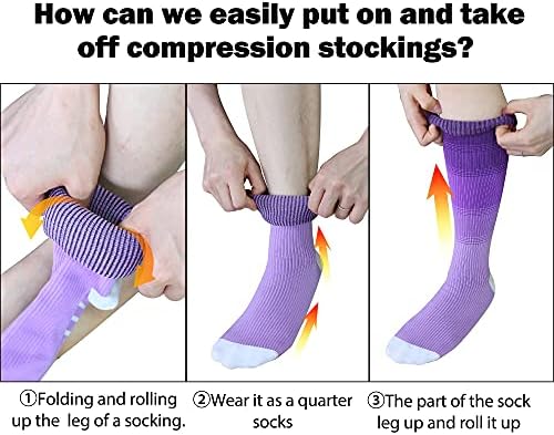 DOVAVA kompresije čarape za žene & amp; muškarci, Moderan diplomirao čarapa za cirkulaciju