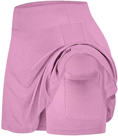 Ljetna prozračna suknja za tenis za žene sa džepovima Atletski golf Skorts suknje za suknje 2023 Novo vježbanje sportski