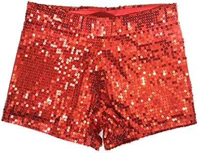 Boermee Womens Glitter Sequins Storys Sexy COLORPOLNO PLANCIRANJE JAZZ BLING BLING HORTS