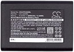 Fyiogxg Cameron Sino Baterija za Eartec Comstar Com-Center, Comstar Com-Center Base Statio 2000mAh / 12.00Wh