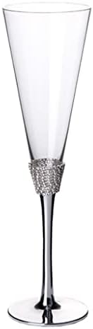 WSZJJ 200ml lagani Luksuzni zlatni srebrni dijamantski pehar kristalno vjenčanje Valentinovo banket poklon crno vino šampanjac Kup