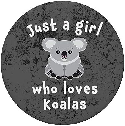 Fenomenalna najbolja simpatična koala ikad samo djevojka poklon popsockets popgrip: zamotavanje hvataljka za telefone i tablete