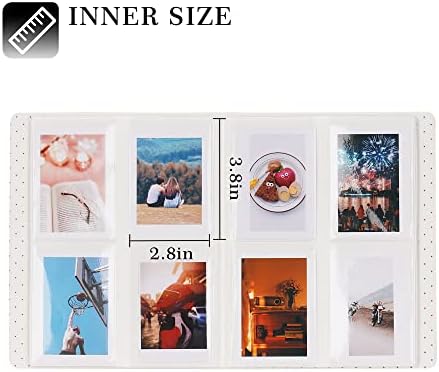 TONYLAIJIANTAO 128 džepni Mini foto Album pogodan za Fuji Instant Mini 70 7s 8 8+ 9 11 25 50s 90, Polaroid Snap SnapTouch PIC - 300