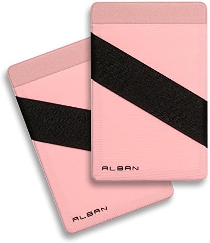 Albanska držač za kreditne kartice Stick na novčaniku mobitela RFID blokiranje s remenom za prste 2 pakovanje