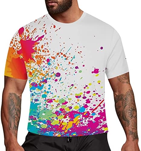 Ljetne majice za teretane Muškarci Muške košulje Unisex 3D modne tiskane majice za odrasle kratke rukave TOP T majice