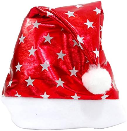 LKXHarleya Glitter Santa Šešir, Snijeg Uzorak Božić Holiday Šešir Božić Šešir Svečana Holiday Potrepštine