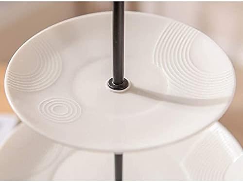 Trčacke stol za štand evropske kreativne keramičke troslojne suđe za slastičarnu dvospratni nosač za ladicu trake buffet ekran za