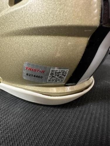 Rickey Jackson Hof 2010 potpisan Auto New Orleans Saints Mini kaciga Tristar autogram NFL kacige