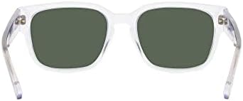 Arnette Man Sunčane naočale Kristalni okvir, tamnozelene leće, 54mm