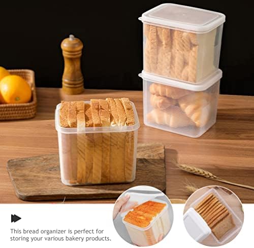 Cabilock kutija za hleb posuda za hleb kutija za čuvanje hleba posuda za hleb: prozirna kutija za skladištenje hleba frižider Loaf
