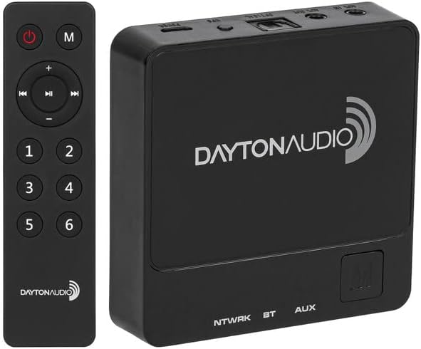 Dayton Audio WBA51 Bluetooth i mrežni audio prijemnik sa IC daljinskim upravljačem
