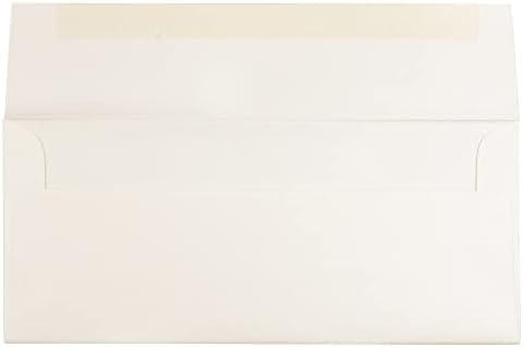 JAM Papir 6 x 6 kvadratnih koverti s pozivnicama - Opal Stardream - Bulk 1000 / karton