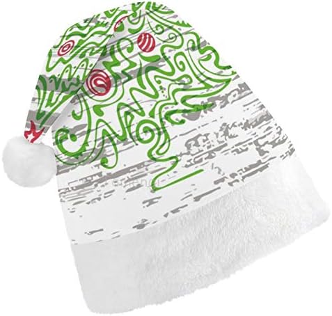 Božić Santa šešir, Sretan Božić Božić Holiday šešir za odrasle, Unisex Comfort Božić kape za Novu godinu svečani kostim Holiday Party