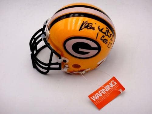 Reggie White JSA Certified potpisan Packers Mini Helmet Autographed auto Hof - autographed NFL Helmets