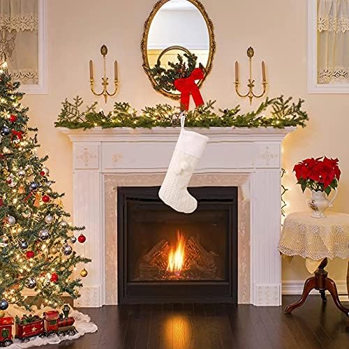 Čarape za božićnu zabavu porodična dekoracija čarape viseći Božićni odmor 4kom dekoracija kamin Kućni dekor Gnome šeširi za zanatstvo