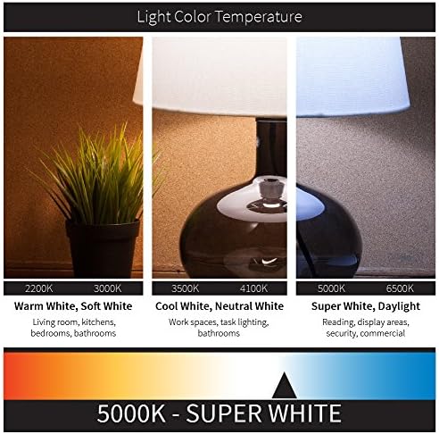 Sunlite LFX / WP / 75W / MV / 50K LED 75W Vanjski zidni Multivolt zidni paket, Super bijeli