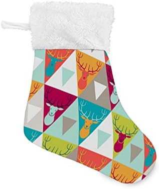 Alaza Božićne čarape Božićni jeleni klasik personalizirali male uređenje skladištenja za obiteljski odmor sezona Party Decor set od
