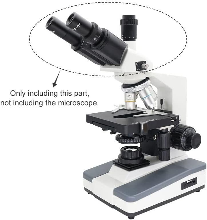 Oprema za mikroskop mikroskop mikroskop Trinokularna glava bez monokularne glave binokularna glava za biološki mikroskop sa potrošnim