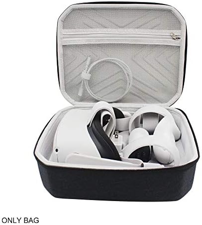 VR futrola za slušalice za igranje, Eva torbica za nošenje otporne na udarce za Oculus Quest 2 VR slušalice za igre i kontrolere dodatna