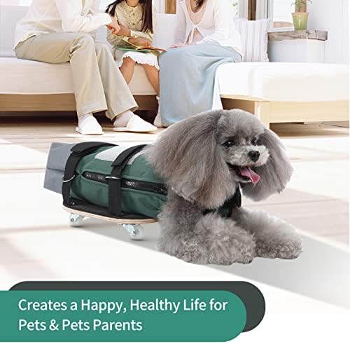 Afokud Pas invalidskih koliša alternativa za paralizirane kućne ljubimce, torba za pse za povučene stražnje noge za invalide, invalidska