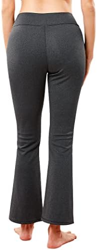 Starvnc crossover hlače za žene visoke struk joga hlače bootcut široke noge haljine sa džepovima