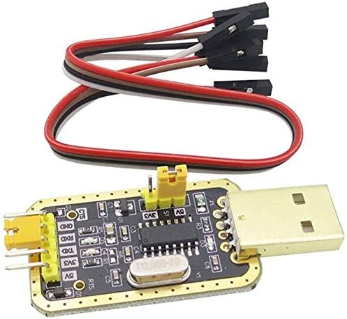 Zym119 Zlatni litar CH340G RS232 do TTL USB do serijskog modula Nadogradite malu ploču u devet liniji četkica Steuermodul ploča
