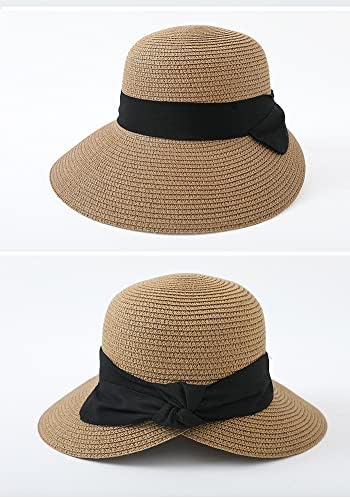 Ljetna plaža Sunčane šešire za žene Široka rub pakiranja putovanja kašika HAPS UPF 50+
