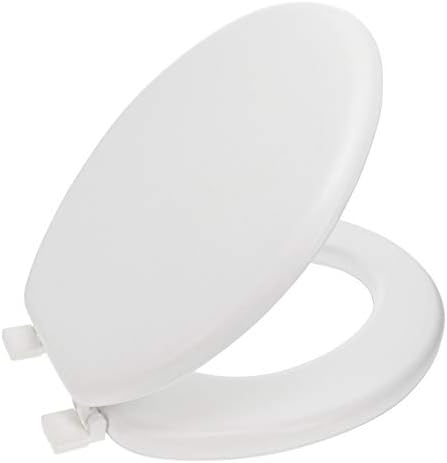 Početna + rješenja Pustinjski bijeli izduženi meko toaletno sjedalo, meko jastučno sjedalo, izrađene u SAD-u