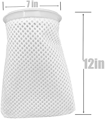 SEATORCH 7 u Filterskoj čarapi 3D dizajn saća filtrirajte čarapu, filtrirajte čarape 7 inča, 7 inča filtrirajte čarapu za akvarijum