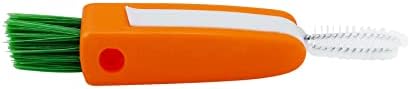 Mala četkica za čišćenje za boce za vodu Thermos Tumbler poklopac dizajn dizajna narandžaste boje