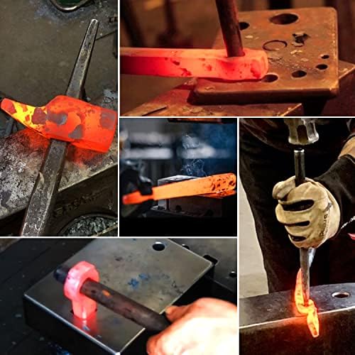 Blacksmith Drift Kit Blacksmith Hammer eye Drift Set alata uključuje Knifemakers Tomahawk, veliki čekić i miš Axe Drift, Kovač kovanje