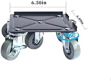 Namještaj Dolly za kretanje, podizač namještaja sa 5 360° rotirajućim gumenim univerzalnim točkovima, 3747 lbs kapaciteta