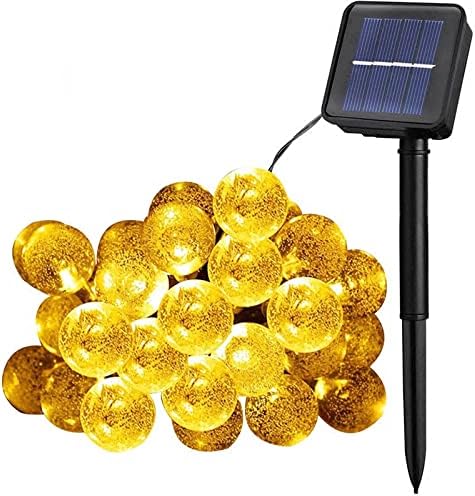 xinghaikuajing niz solarne lampe 20led Bubble Ball Vanjska dekorativna svjetla dvorišna svjetla 52m500lamp plava