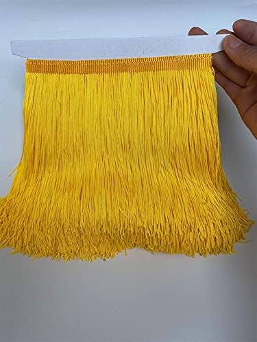 10/15 / 20 / 30cm Dvorište čipke TRIM Tassel Fringe DIY latino haljina Stage Odjeća Oprema ukrasna resa za zavjese Čipkaste-15cm