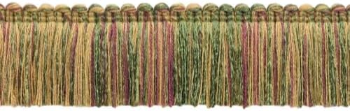 Tamni jarset, grana, zelena, hrast smeđa duka kolekcija četkica 1 3/4 inčni dugi stil 0175DKB Boja: Bramble - N14C