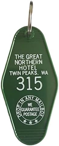 Velika Sjeverna Hotelska Soba 315 Twin Peaks Inspirisana Ključna Oznaka