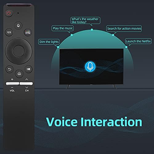 Neuronmart univerzalni glas daljinsko upravljanje zamjena za Samsung Smart TV Bluetooth daljinski sve Samsung LED QLED LCD UHD SUHD