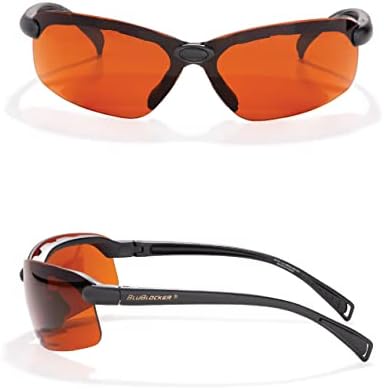 BluBlocker, Black Eagle naočare za sunce sa sočivom otpornim na ogrebotine | blokovi plave svjetlosti i Uva & UVB zrake | rodno