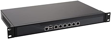 HUNSN Firewall hardver, 19 inčni 1U Rackmount, VPN, OPNsense, mrežni uređaj, 3th Gen Intel i3 3110M, 3120M, RS11k, 6 x Intel I226-V