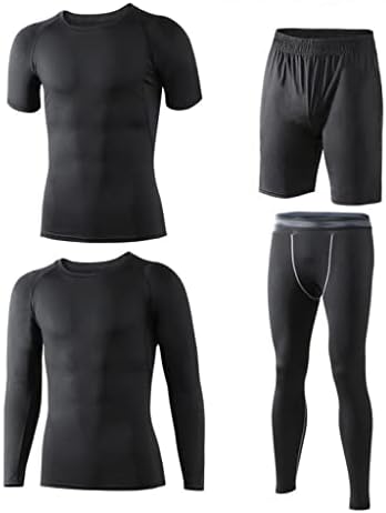 YFSDX Prozračna trčanje košarkaška ručica Sportska odjeća Yoga teretana Fitness trenerka odjeća Sportski odijelo Muški tekući setovi