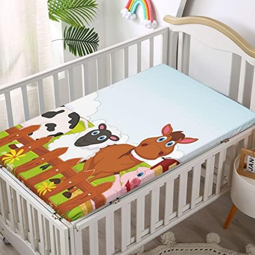 Opremljeni mini kreveti za životinje, prenosivi mini listovi sa krevetić meki i rastegnuti sastavljeni list kreveta -baby list za